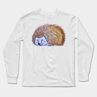 Cute Hedghog Long Sleeve T-Shirt